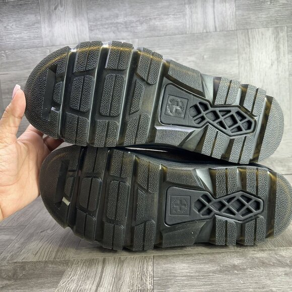 Dr. Marten's Zebzag Men's size 12 Slingback Platform Brown Suede Mule - Picture 7 of 8